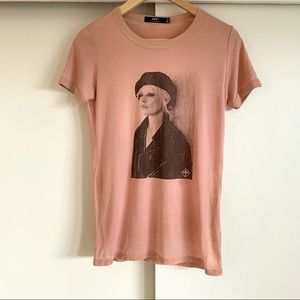 Obey Debbie Harry Graphic Tee NWOT